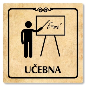 Učebna, 100x100mm, pergamen, Texas